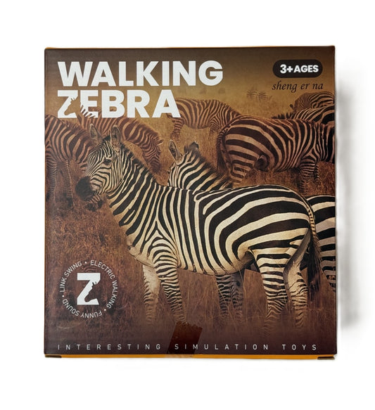 Electric Walking Zebra