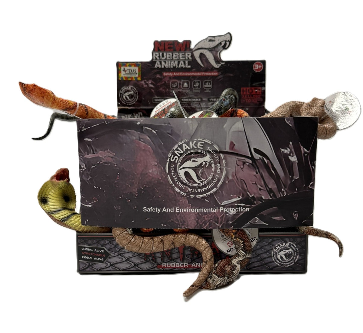 Assorted Snake Display Box (36 pcs)