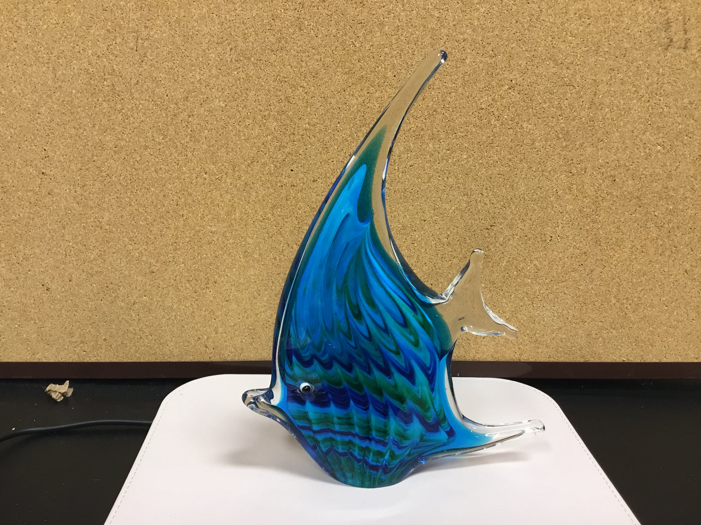 Colorful Glass Fish Sculptures