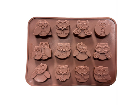 Silicone Baking Mould (Owls)