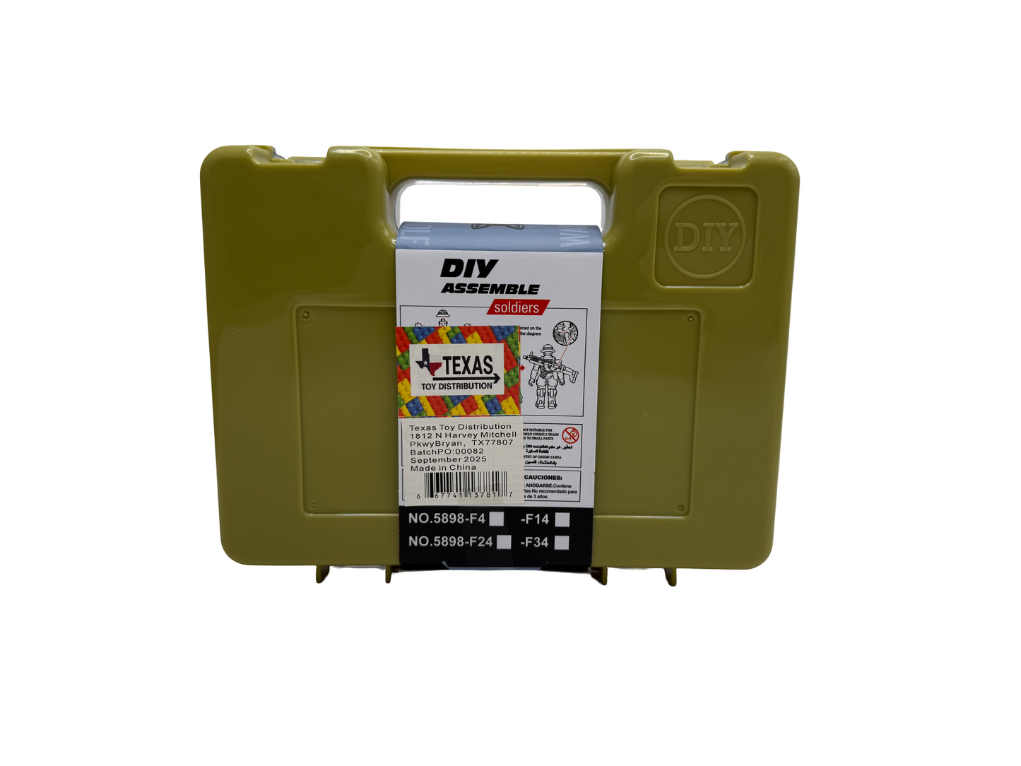 War Wolf set of 3 DIY soldiers