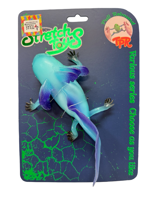 Blue Axolotl Squishy and Stretchy Toy