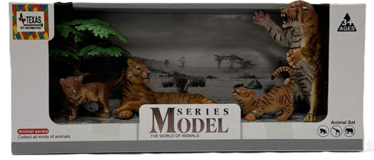 Tiger Family Animal Playset