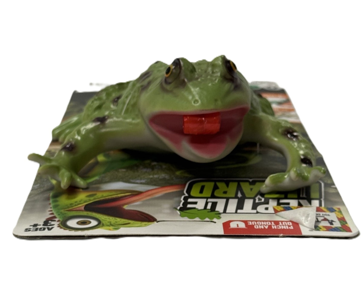 Large Frog with Surprise Tongue 6"