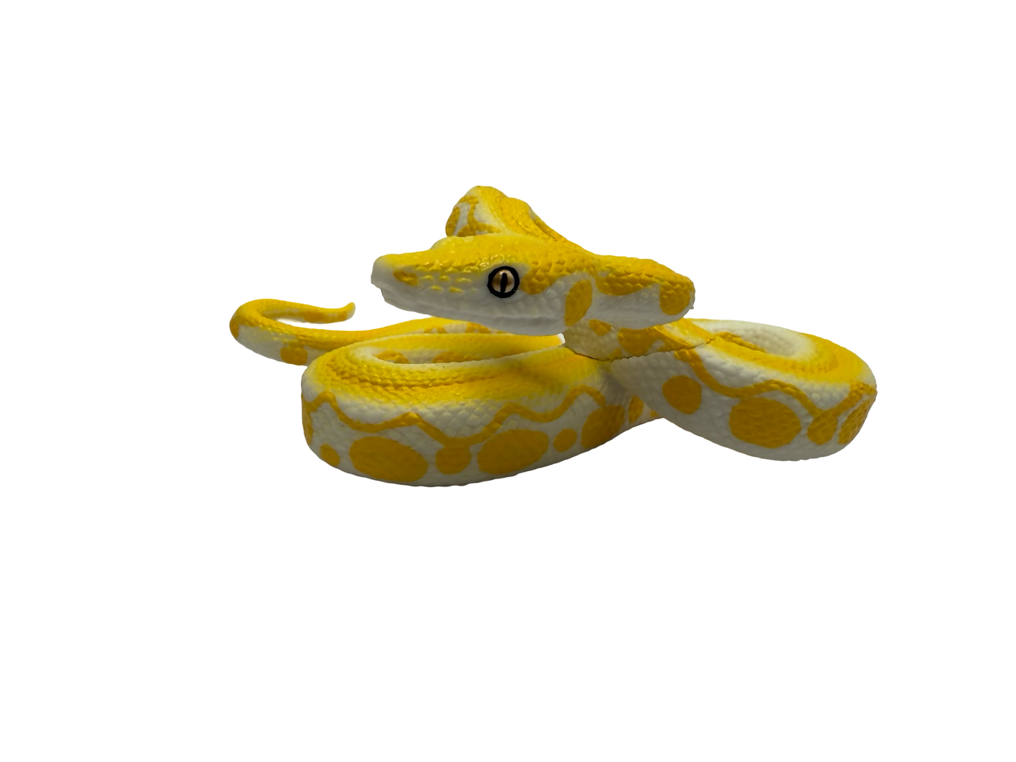 Golden Python Resin Figurine