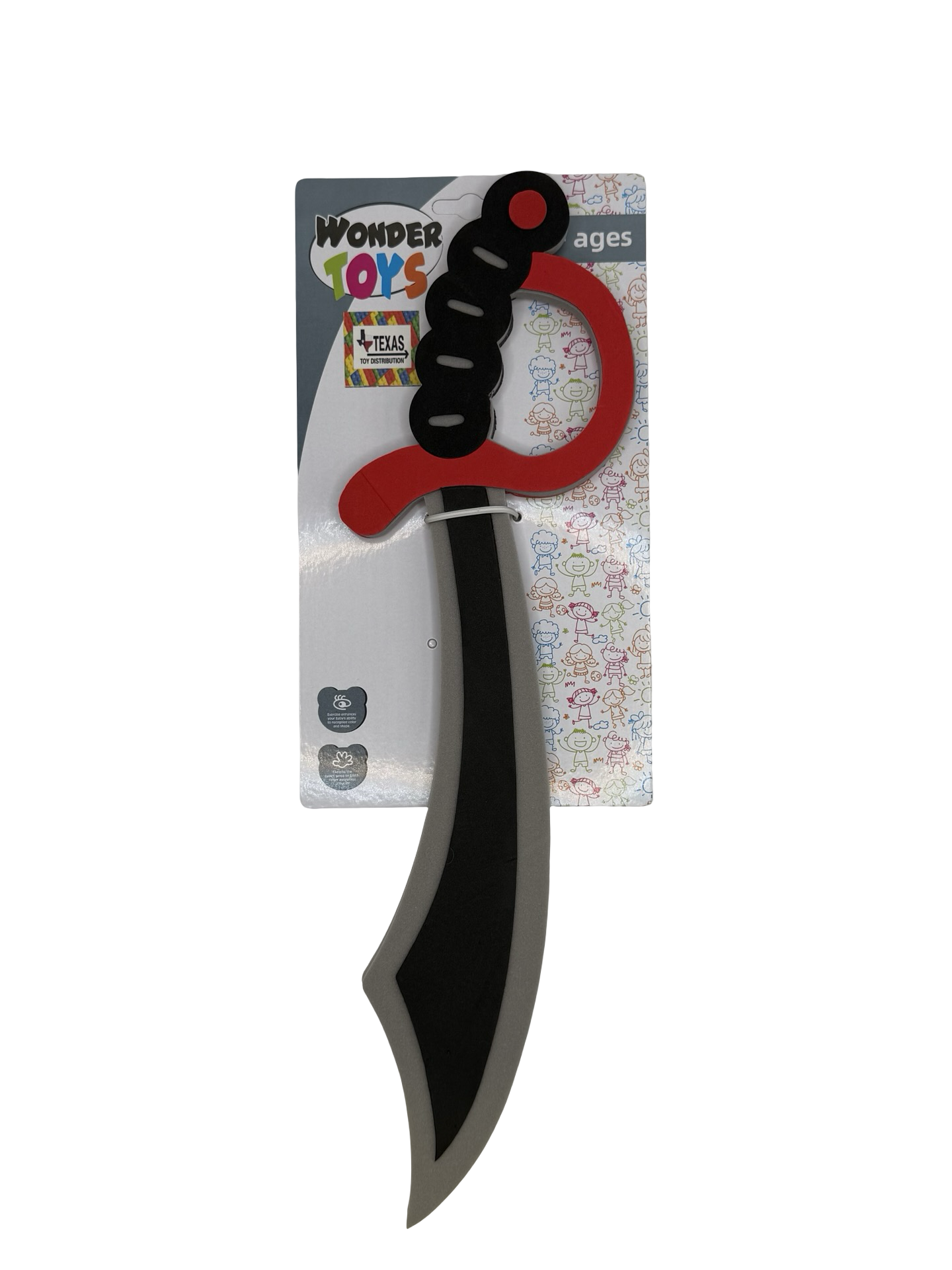 Foam Pirate sword with hilt
