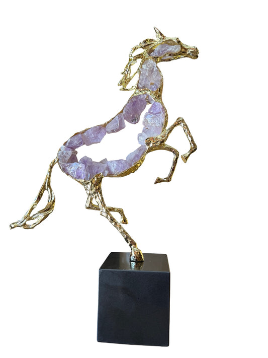 Decorative Crystal Horse