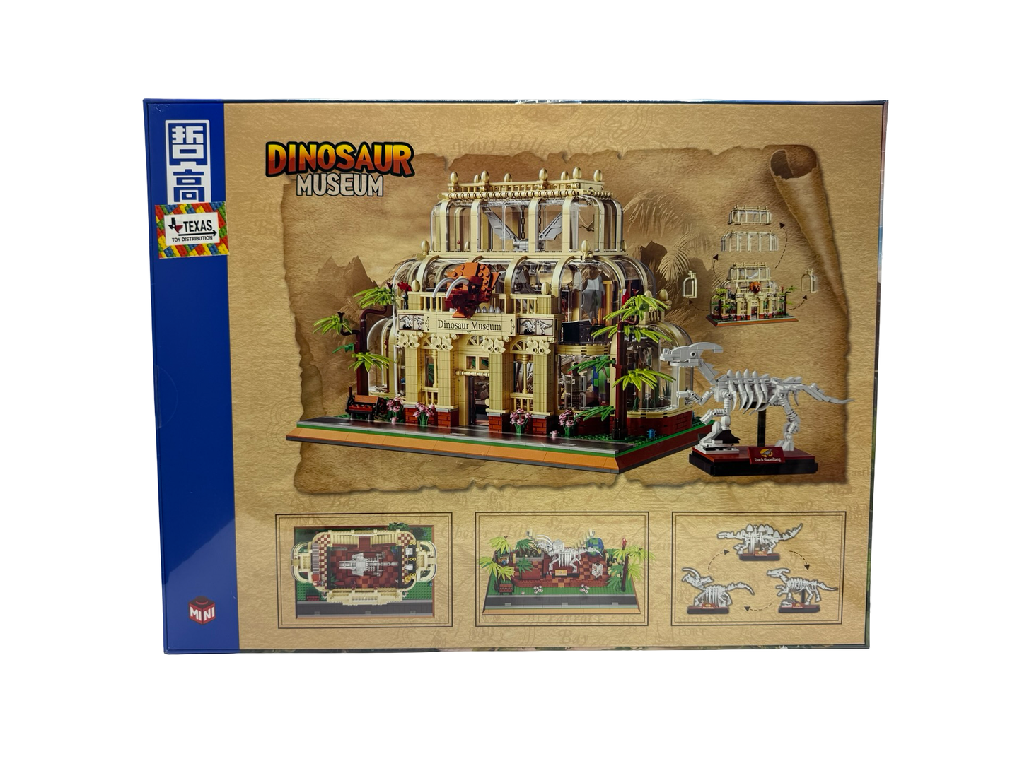Dinosaur Museum brick set