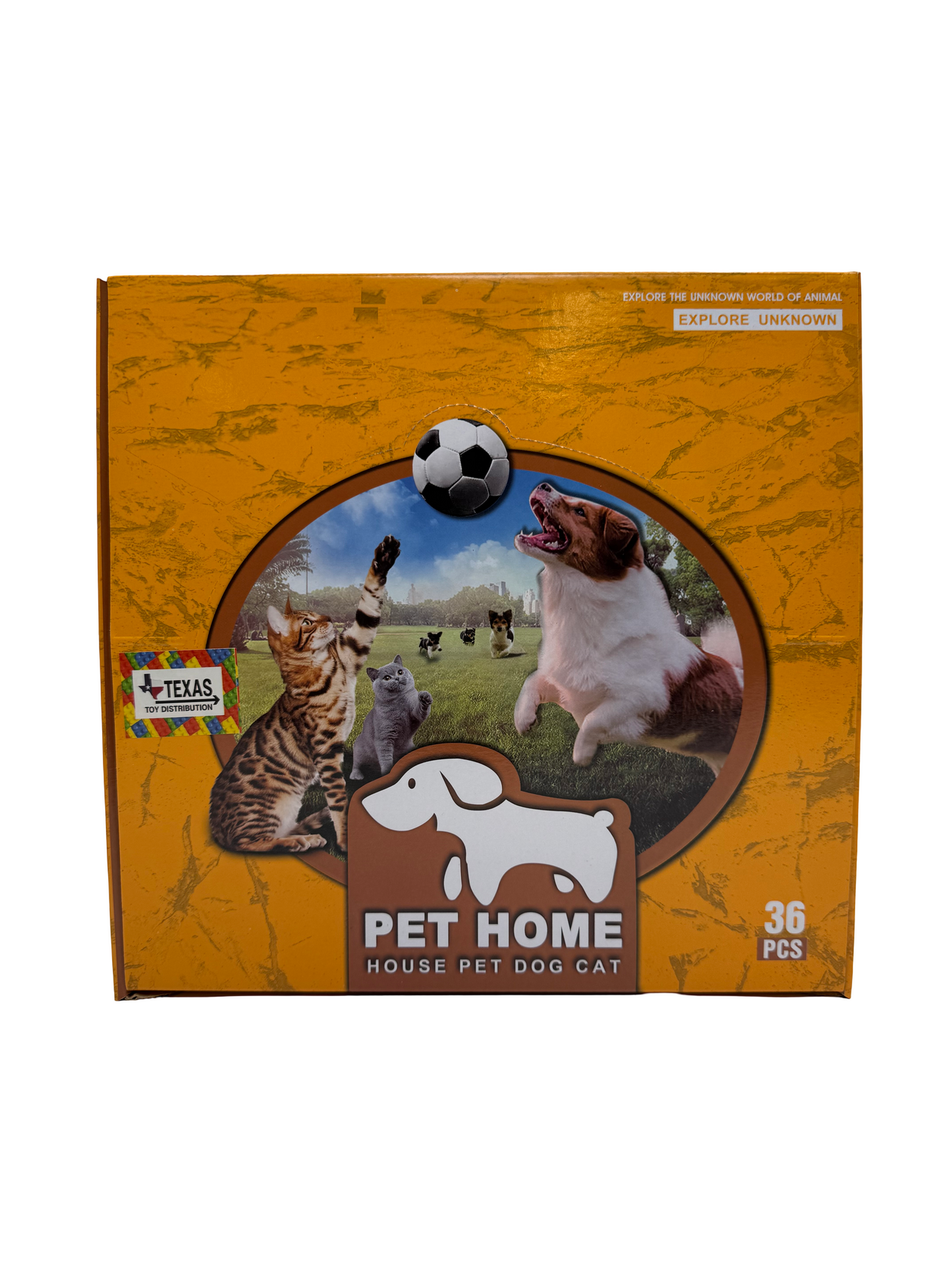 Pet Home Dog & Cat figurines (box of 36)
