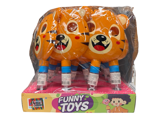 Tiger Mask Bubble Wands (set of 12)