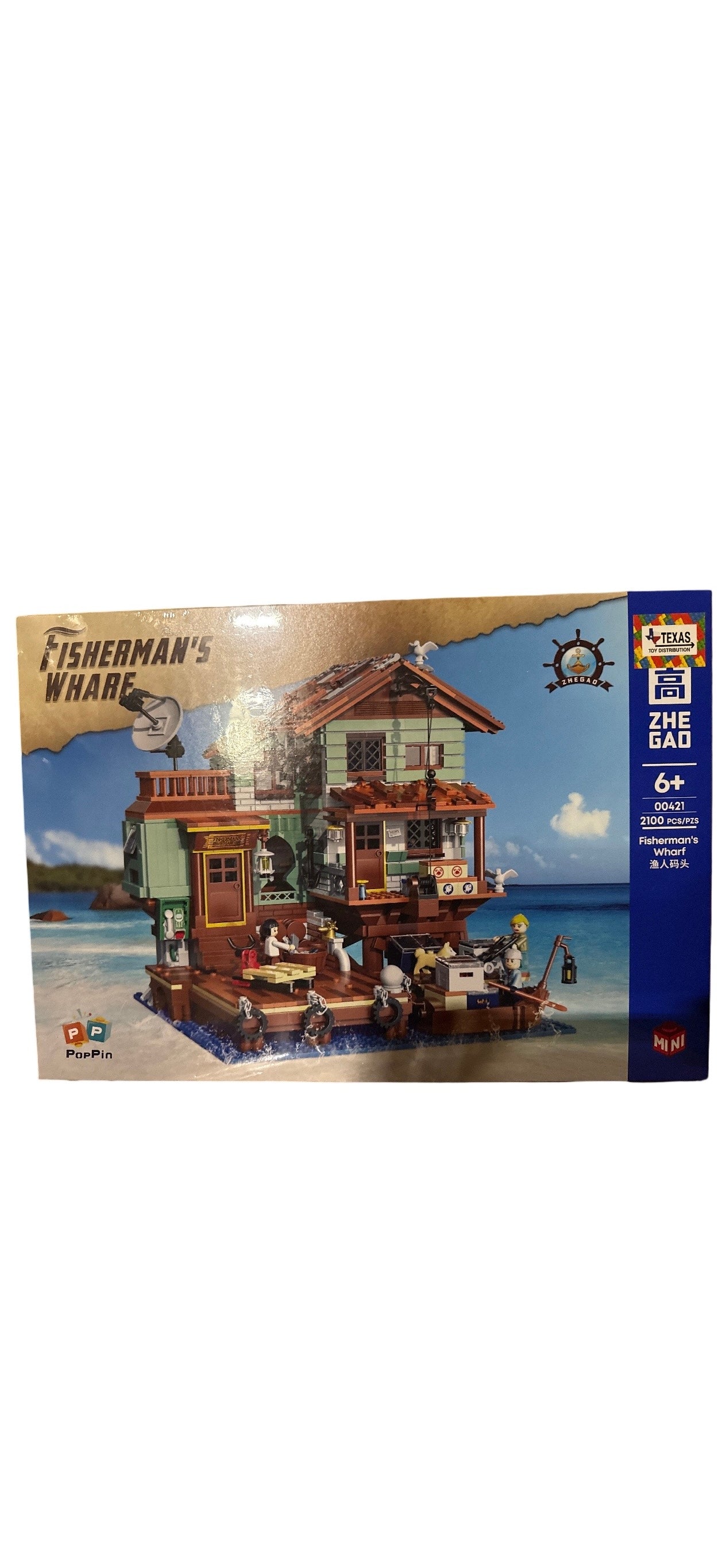 Fisherman’s Wharf brick set (2100 pcs)