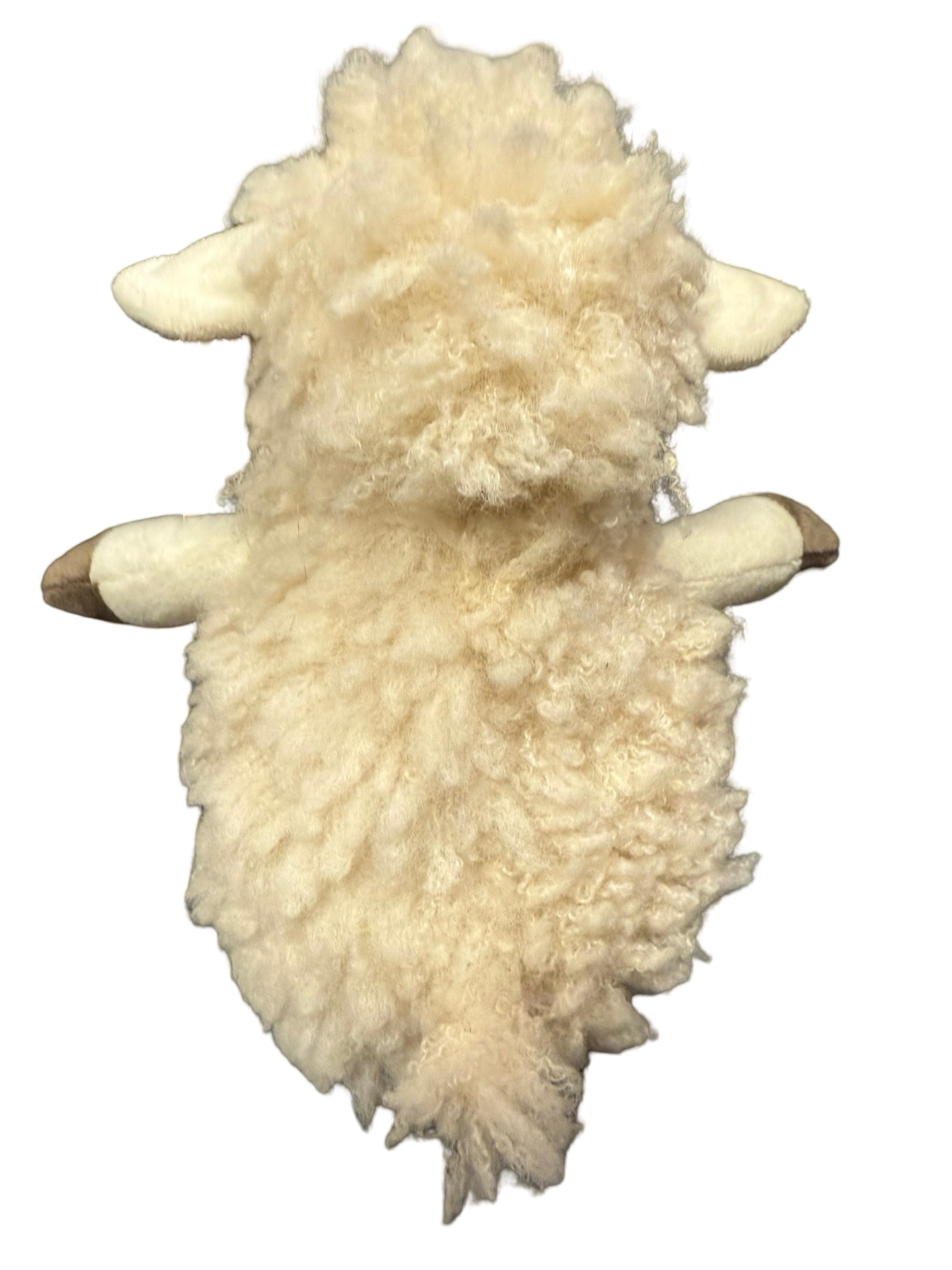 Beige Sheep Plush Stuffed Animal