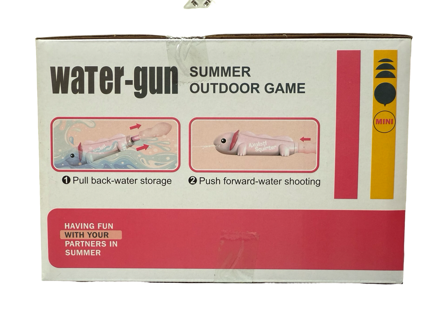 Axolotl Water Squirter-gun (box of 12)