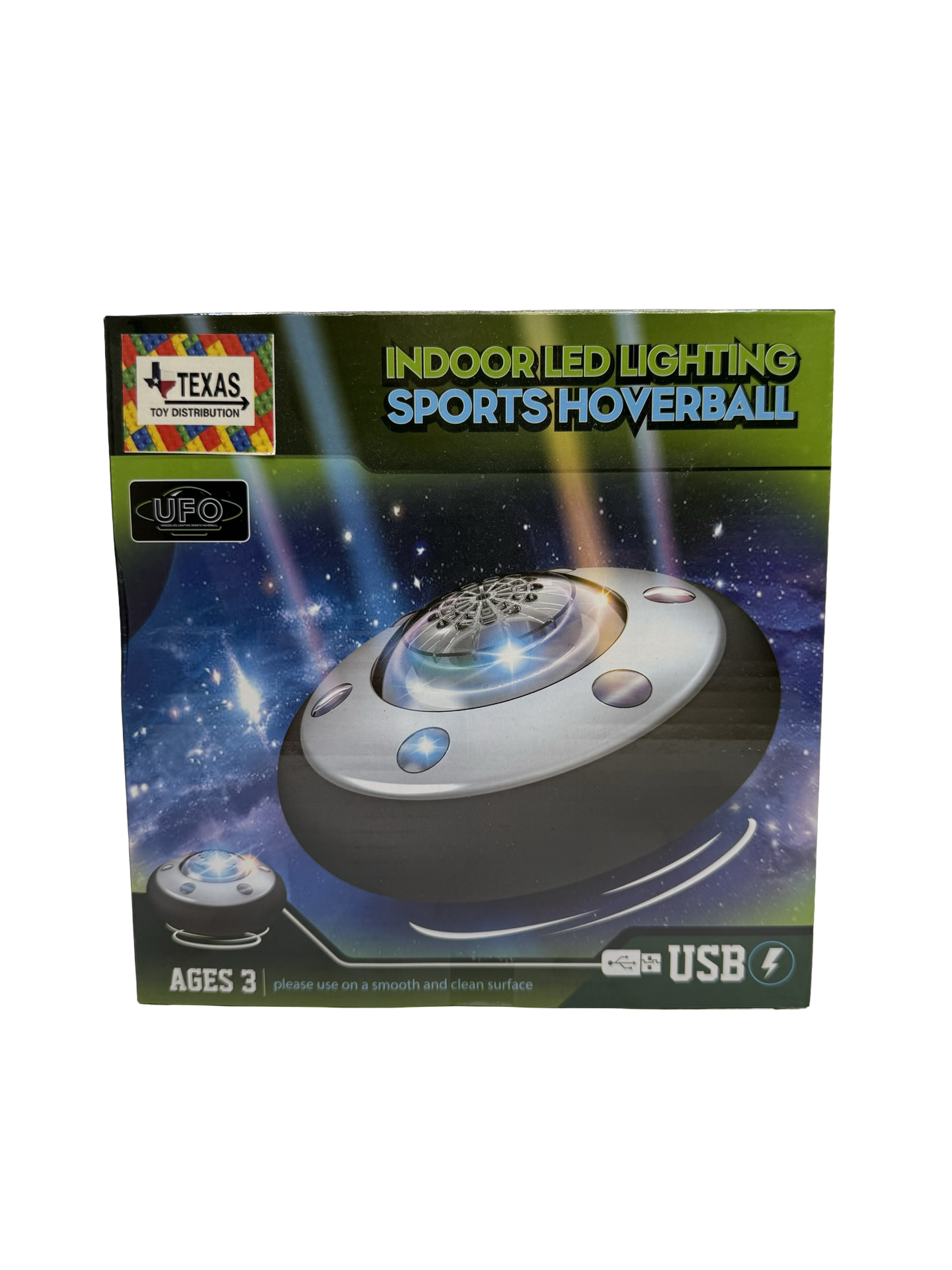 Indoor Sports Hoverball with LED lighting