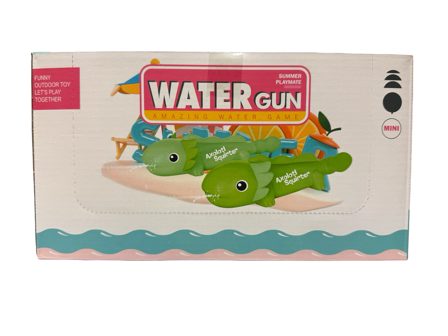Axolotl Water Squirter-gun (box of 12)