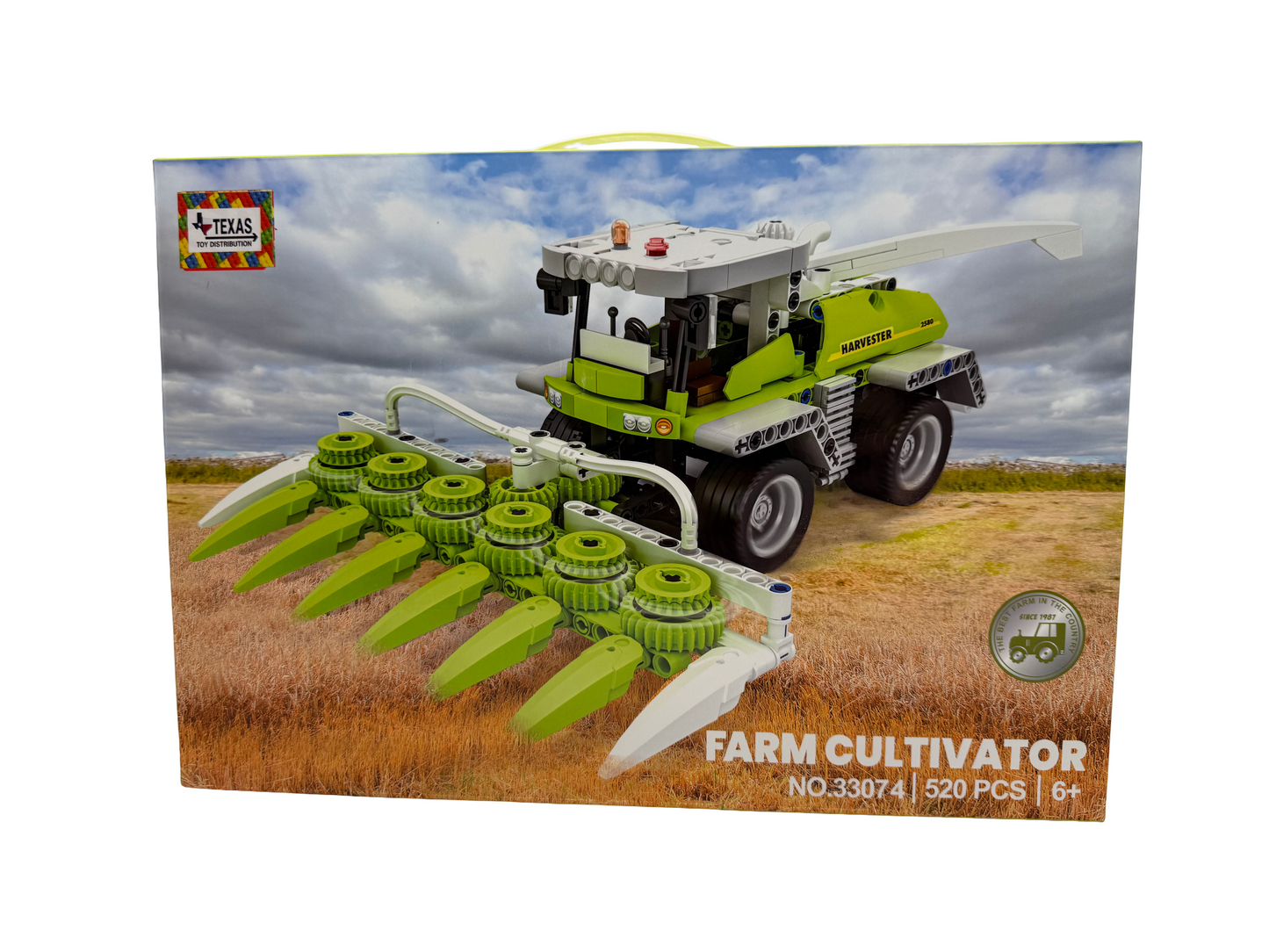 Combine Harvester Building Brick Set