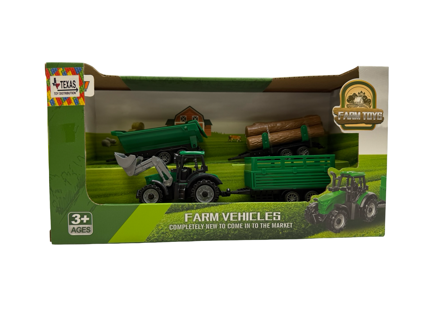Farm Tractor w/ Trailer and accessories