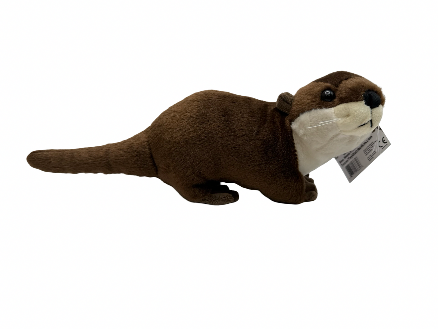 12" Brown Sea Otter plush