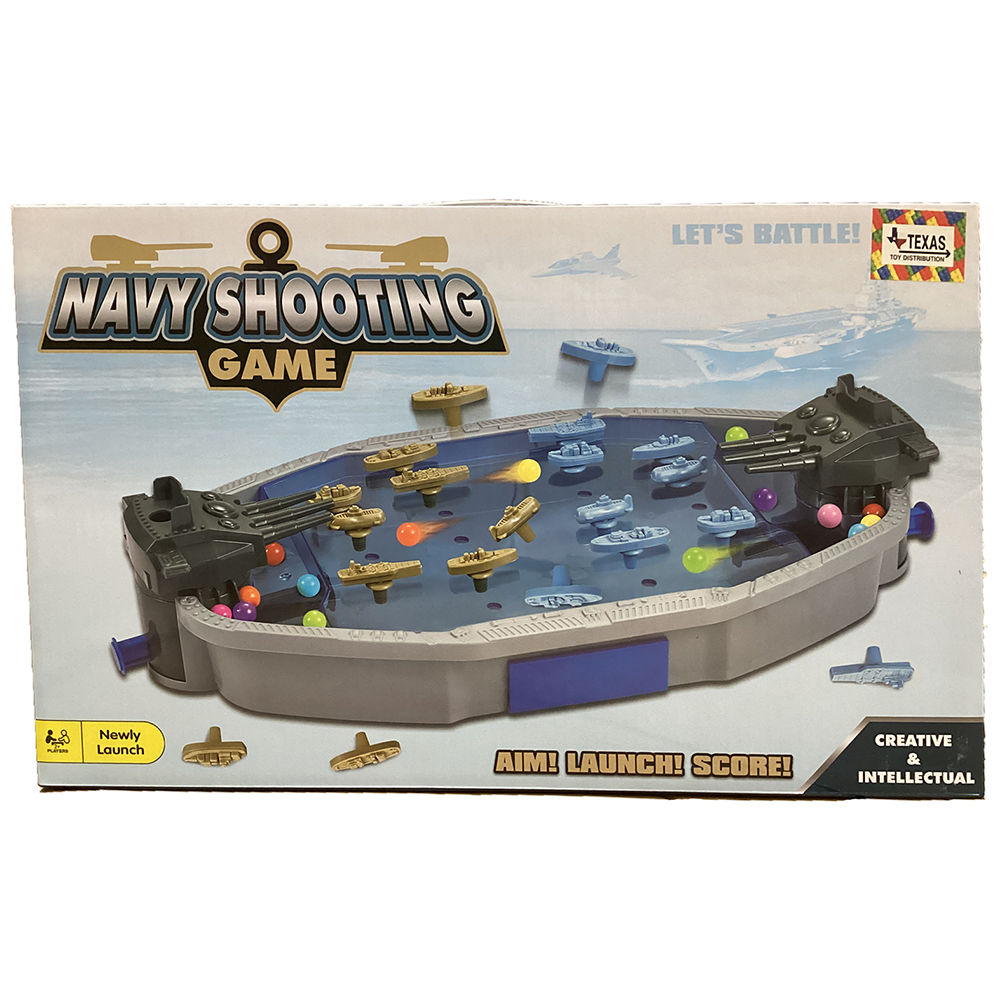 Navy Battleship Military Themed Shooting Tabletop Game