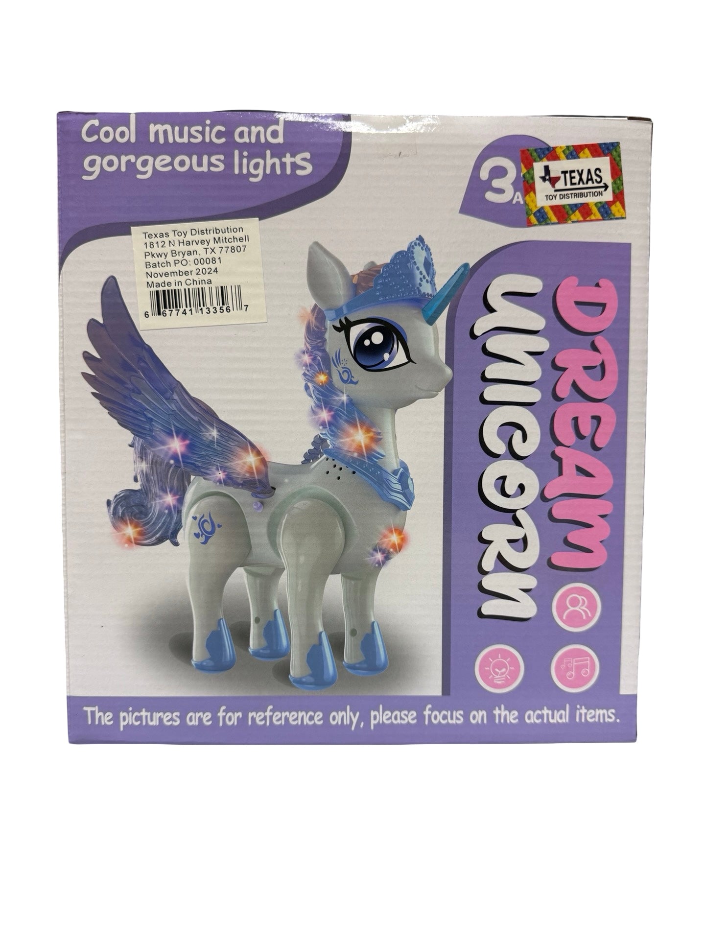 Dream Unicorn Electric Walking Unicorn with Music and Lights