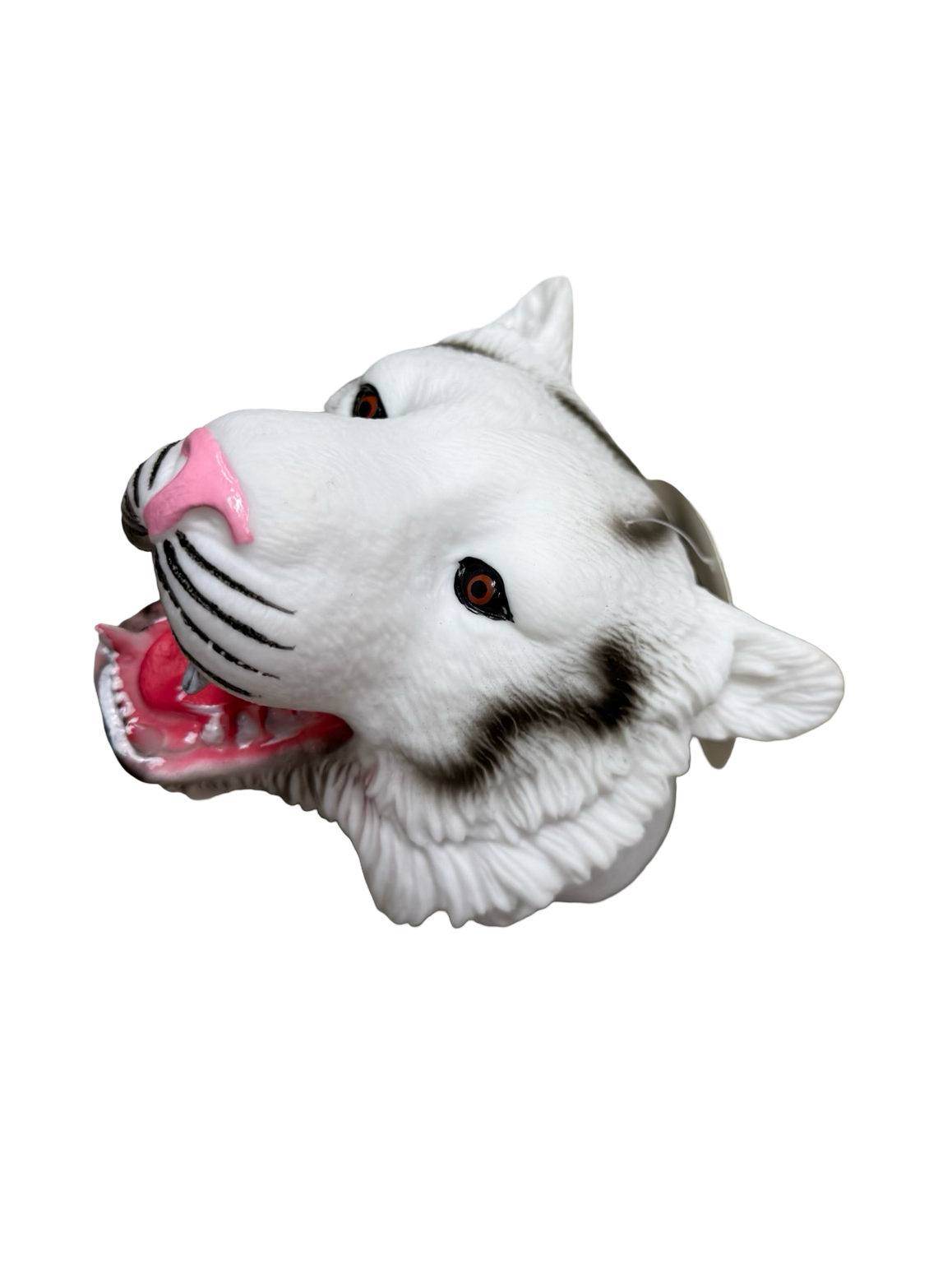White Tiger rubber hand puppet