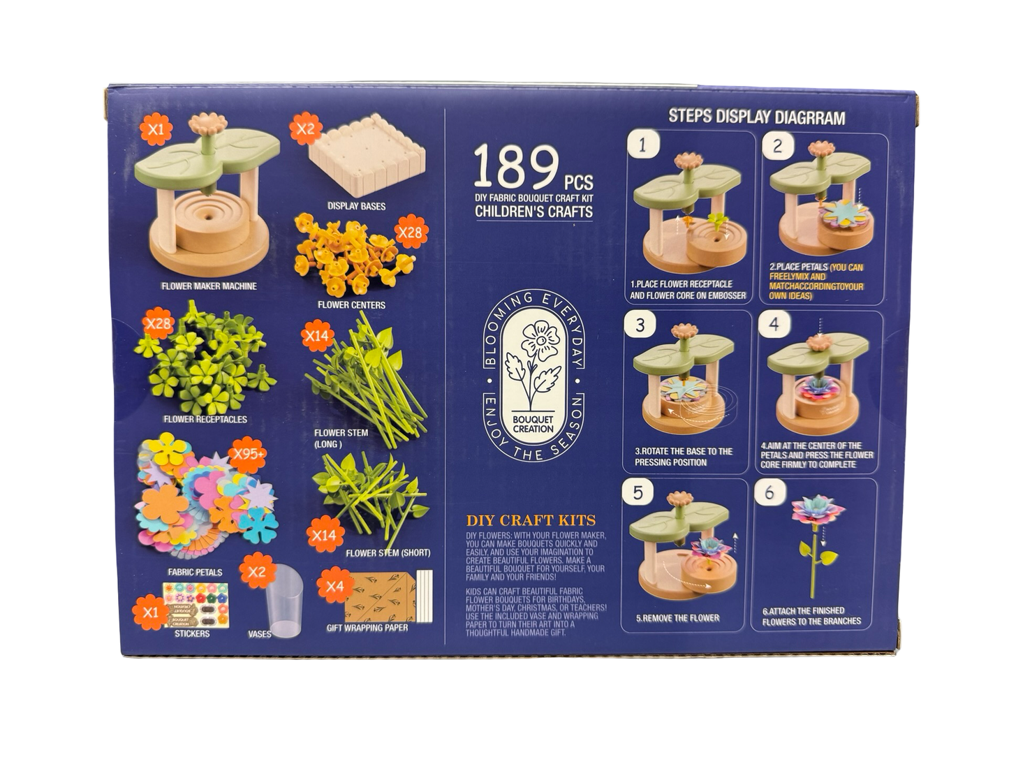 Bouquet Building Brick Floral kit