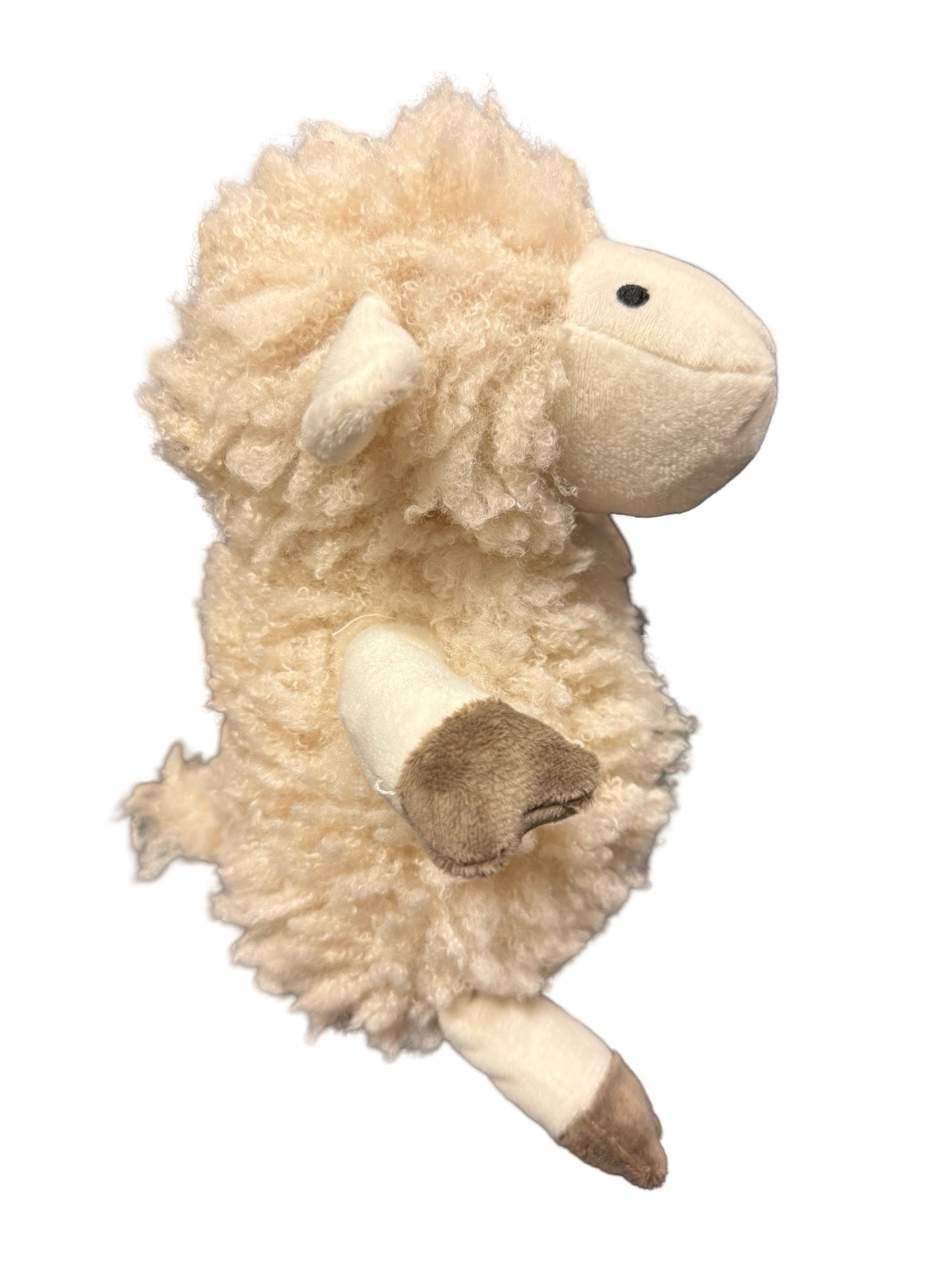 Beige Sheep Plush Stuffed Animal