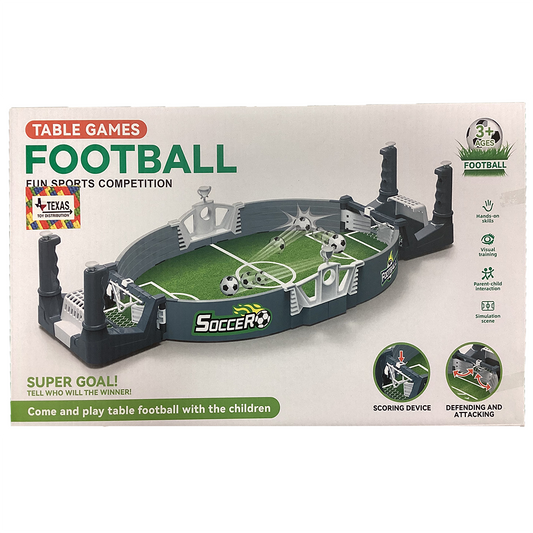 Mini Soccer Field Pinball Tabletop Arcade Style Game