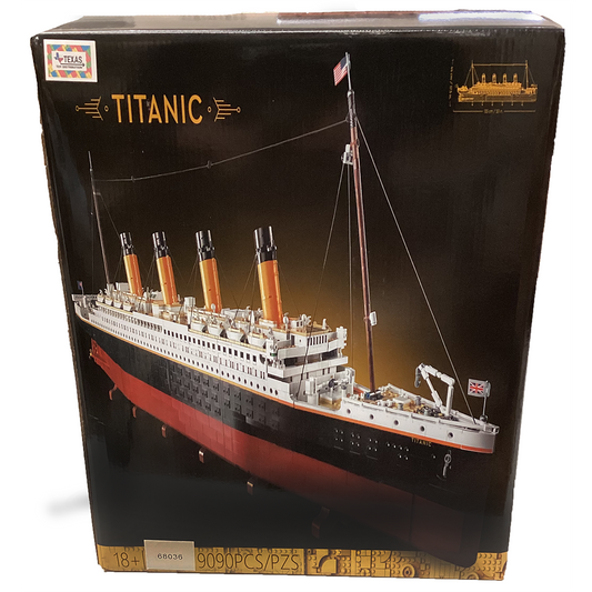 Titanic 9090 Piece Building Brick Ultimate Kit
