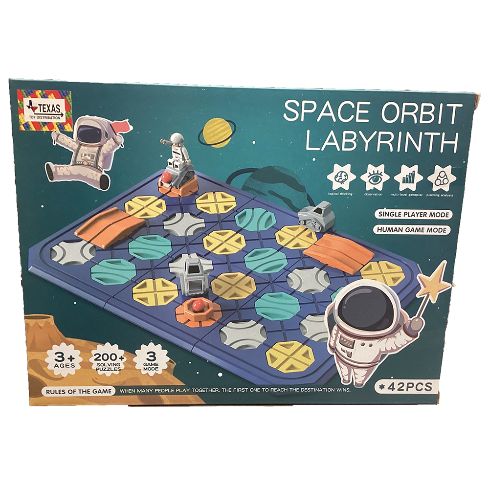 Labyrinth Tabletop Space Orbit Labyrinth Tabletop Puzzle Maze Game – Texas Toy Distribution