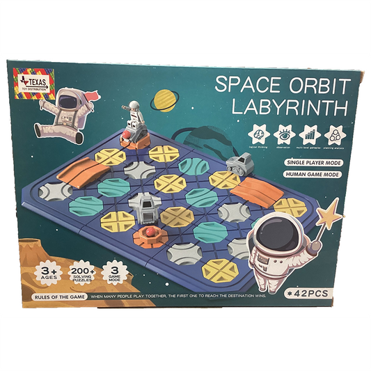 Space Orbit Labyrinth Tabletop Puzzle Maze Game