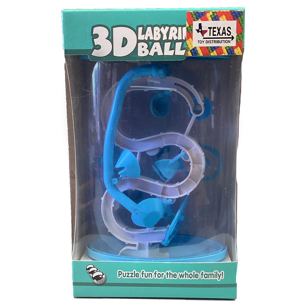 3D Labyrinth Ball Maze in Window Box