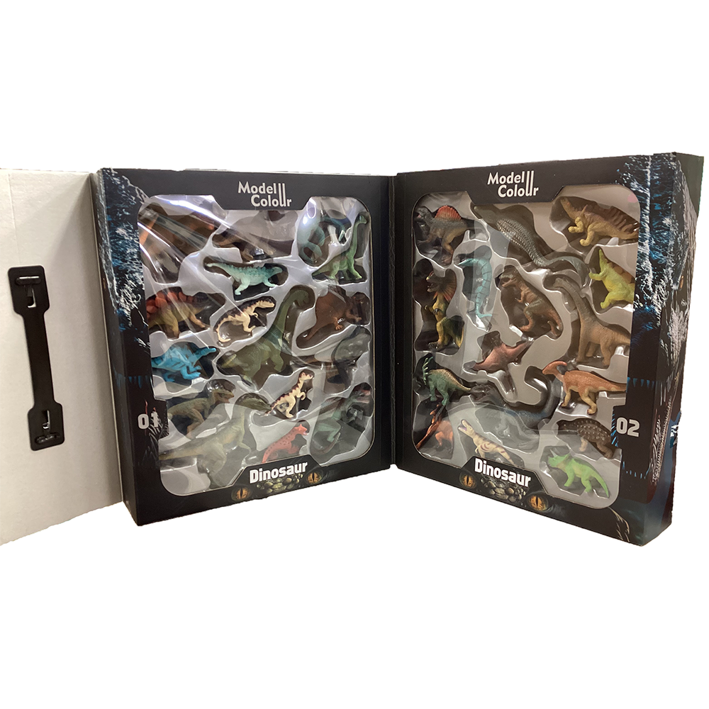 Dinosaur World Collector's Figurine Set with 3D Puzzle World Dinosaur World Collector's Figurine Set with 3D Puzzle World