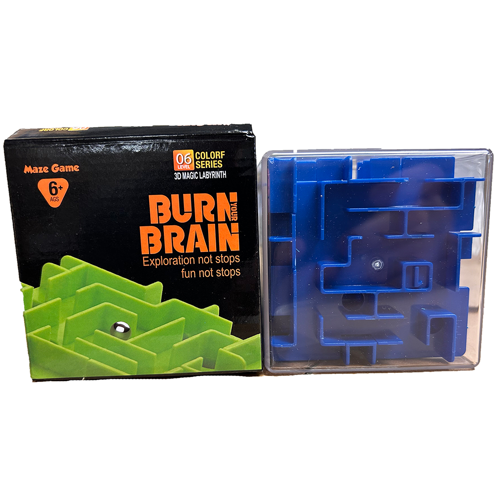 3D Magic Labyrinth Maze Game, Brain Game and Fidget Toy!