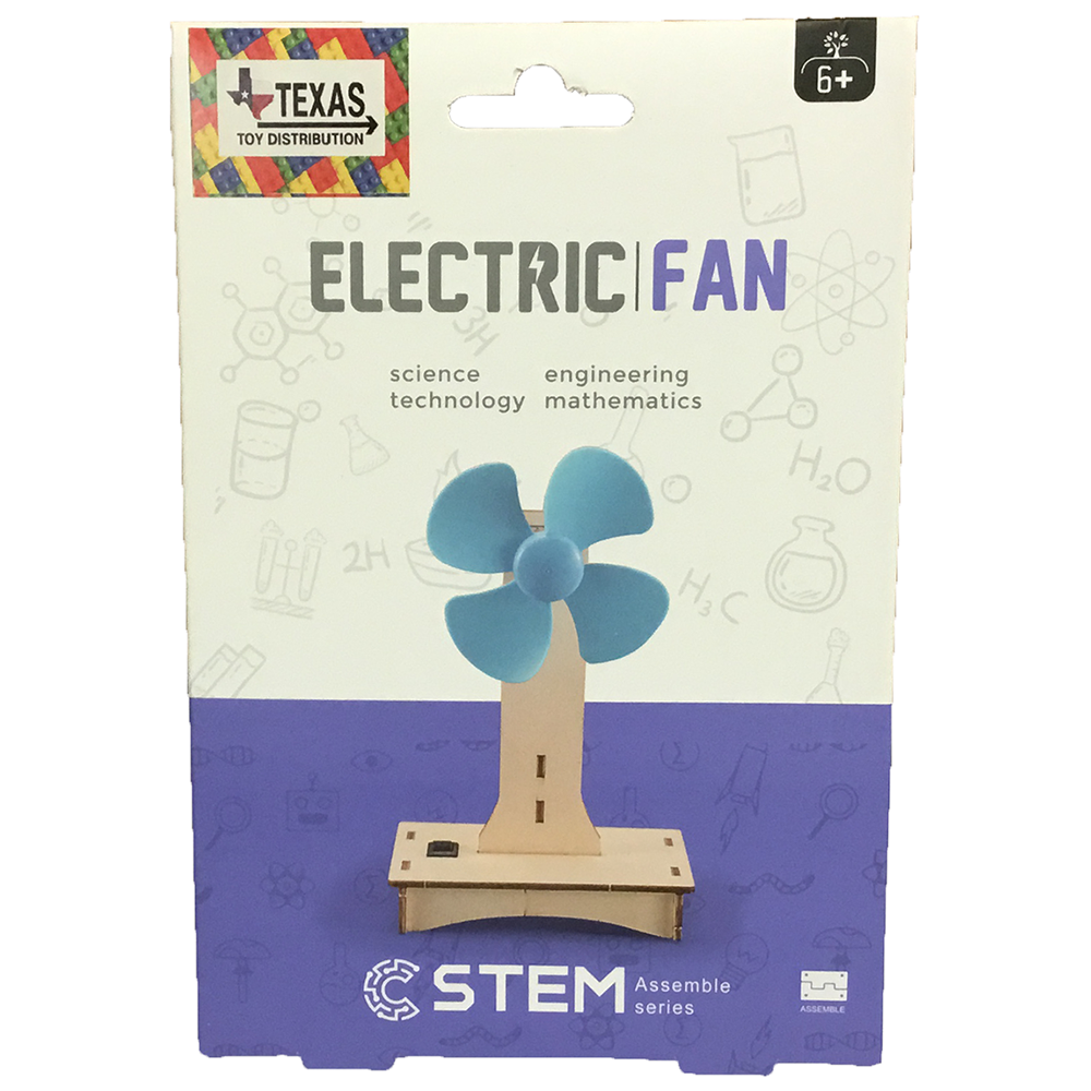 Electric Fan DIY STEM Construction Kit, Educational Toy