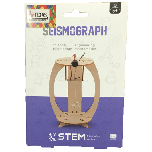 Seismograph DIY STEM Construction Kit Educational Toy