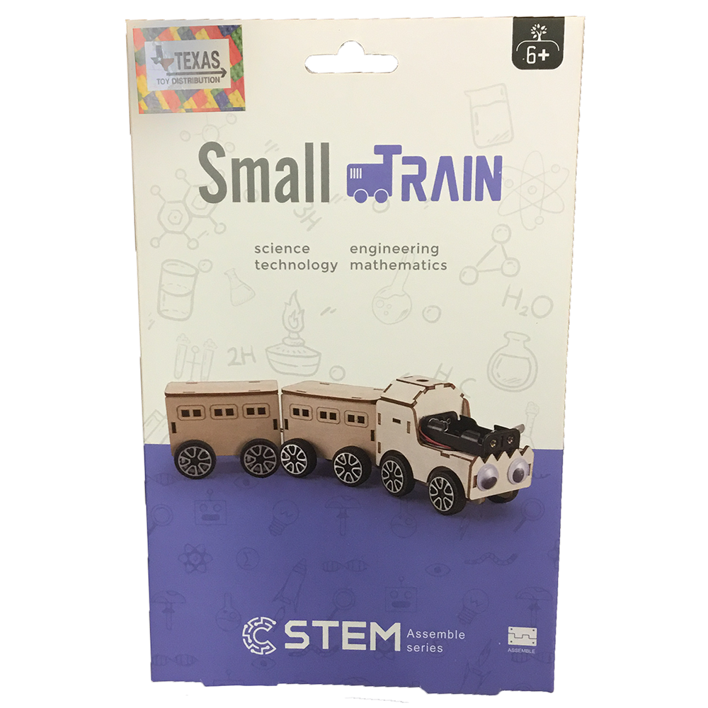 Small Train DIY STEM Construction Kit, Educational Toy