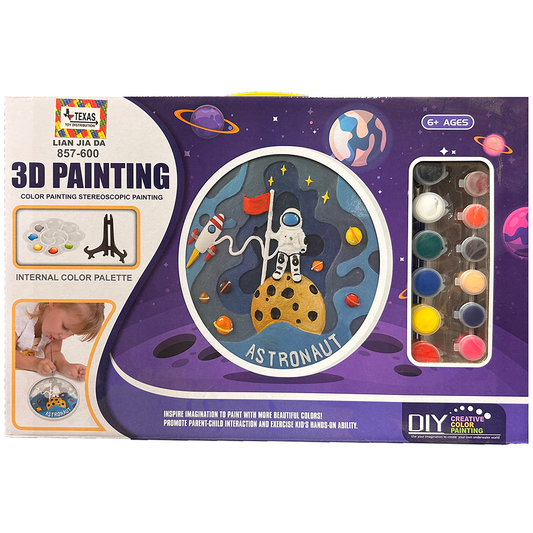 Space 3D DIY Astronaut Painting Set