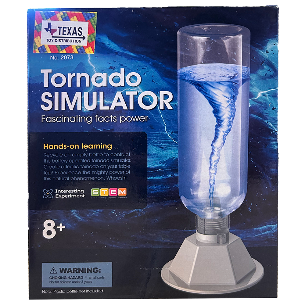 Tornado Simulator STEM DIY Learning Kit – Texas Toy Distribution