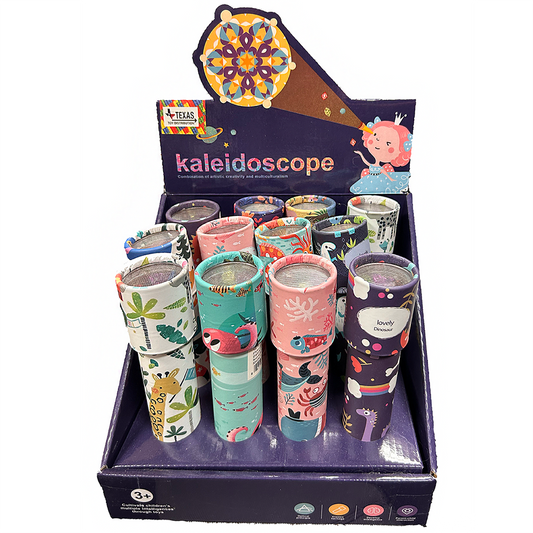 Whimsical Kaleidoscope Toy Display of 12
