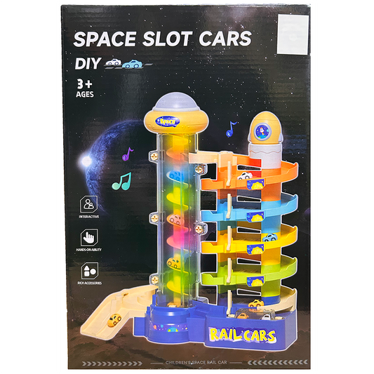 Space Slot Cars DIY Play Set
