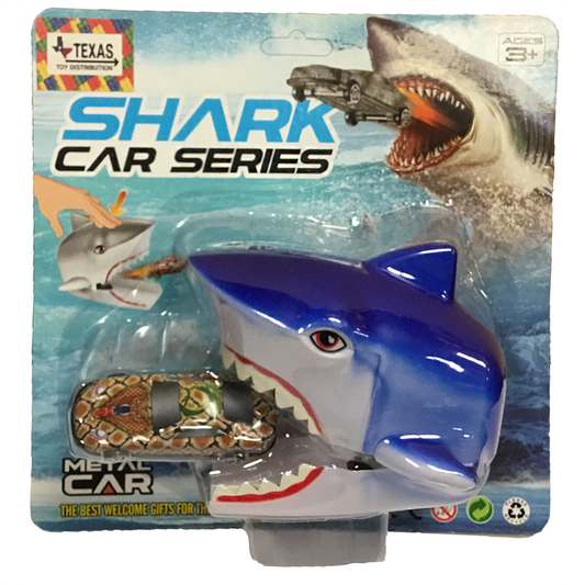 Shark Head Ejection with Die Cast Car Toy