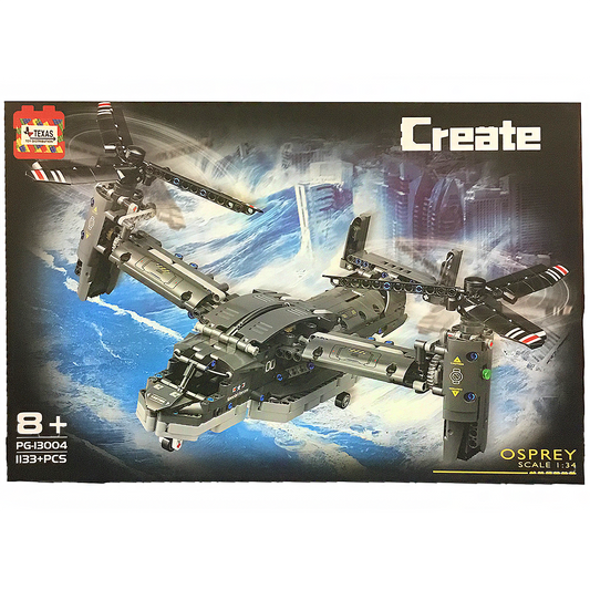 Osprey Military Plane Building Construction Kit (1133pc)