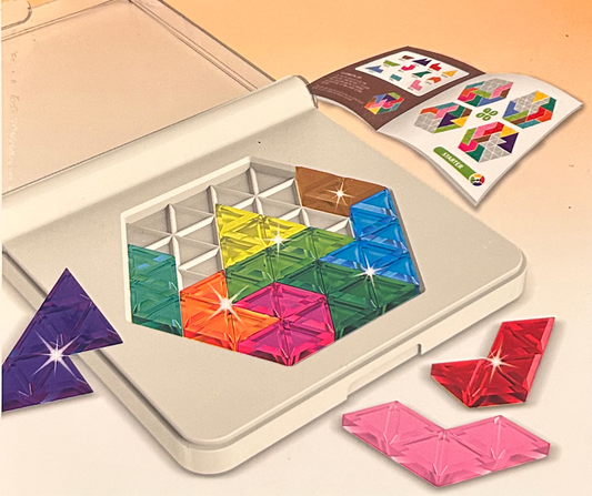 Colorful Hexagon Puzzle for Kids and Adults