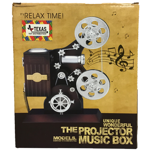 Vintage Movie Projector Music Box