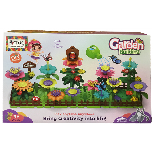 Flower Garden Building Block Set (124 pcs)