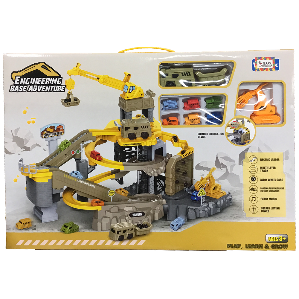 Engineering Base Mine Adventure Play Set with Accessories