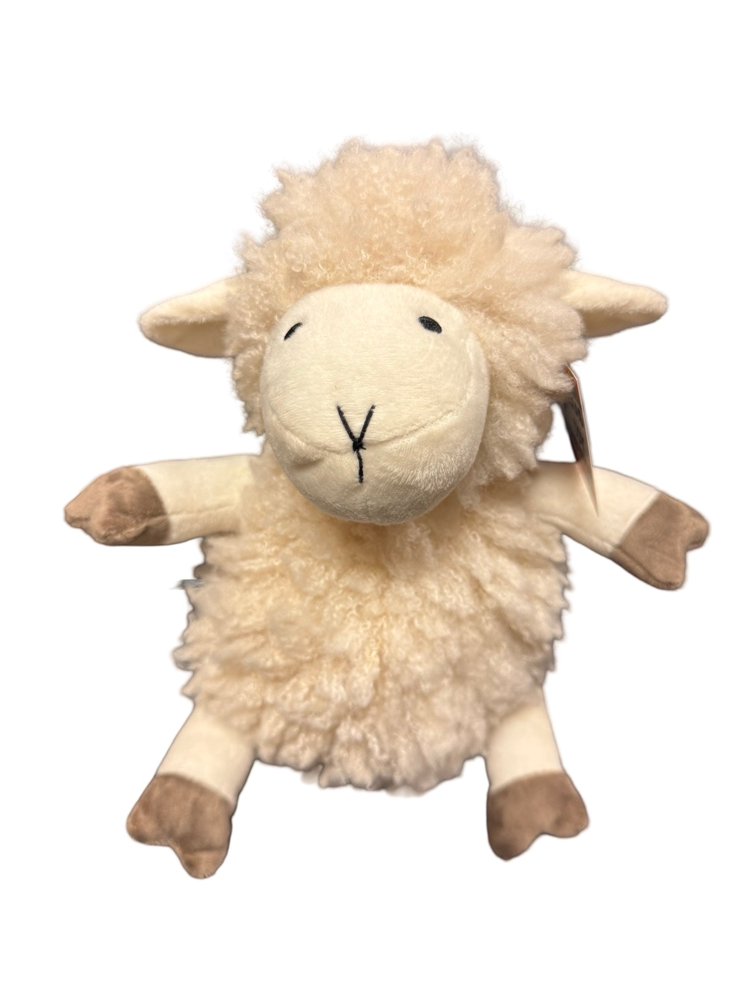 Beige Sheep Plush Stuffed Animal