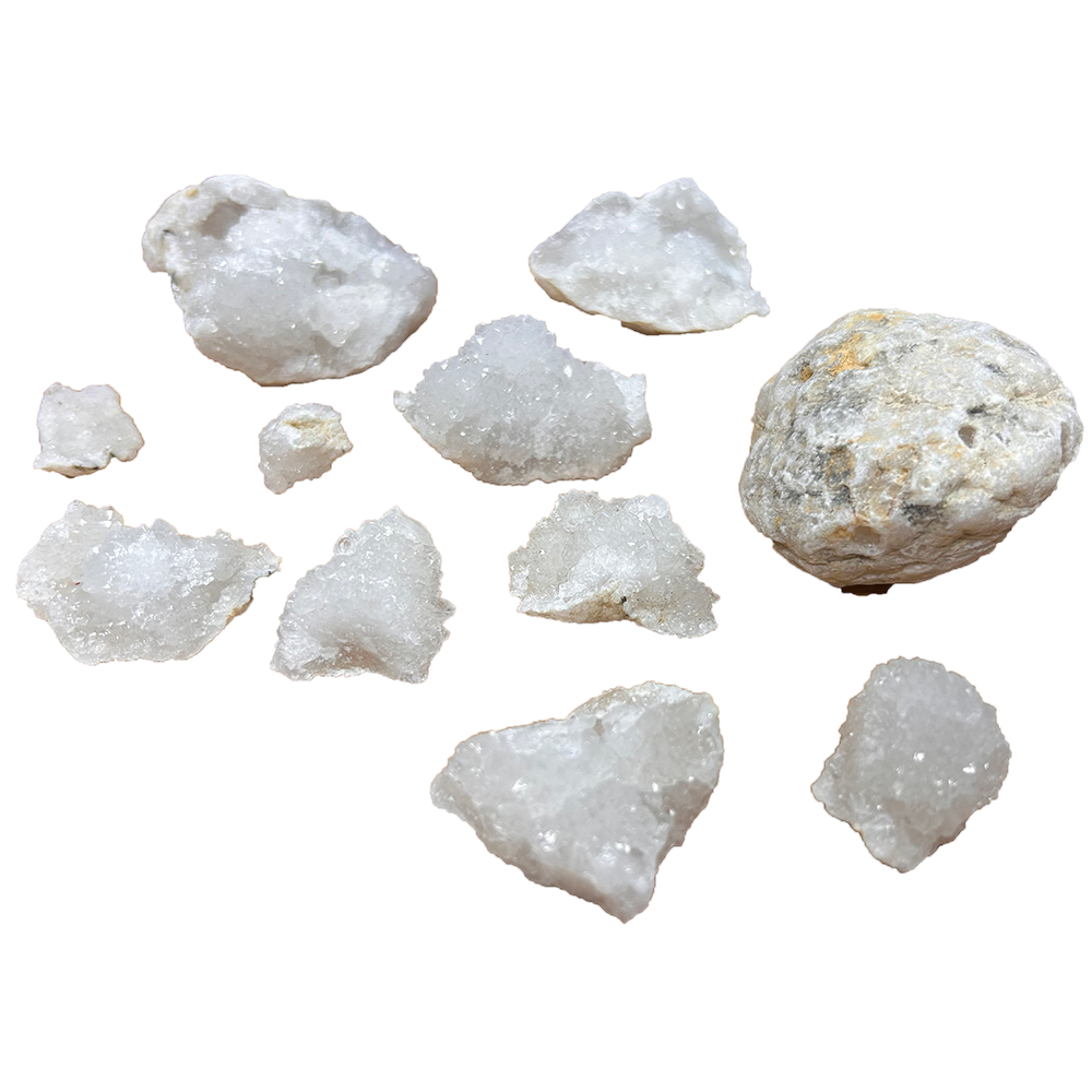Moroccan Quartz Geode Natural Rock, Stones By the Pound