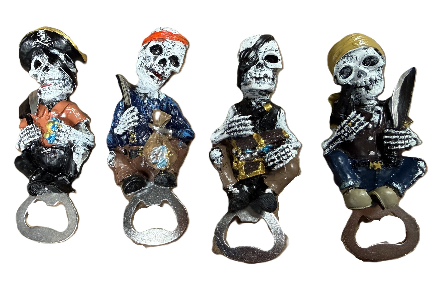 Pirate Bottle Openers (4 styles)